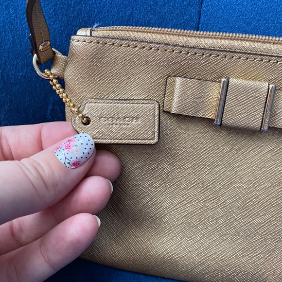 Coach clutch gold - Picture 2 of 5